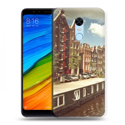 Дизайнерский пластиковый чехол для Xiaomi RedMi 5 Plus амстердам
