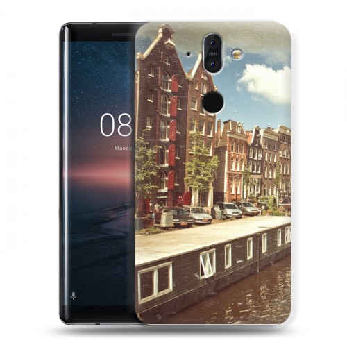 Дизайнерский пластиковый чехол для Nokia 8 Sirocco амстердам