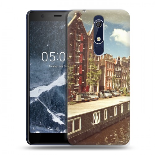 Дизайнерский пластиковый чехол для Nokia 5.1 амстердам