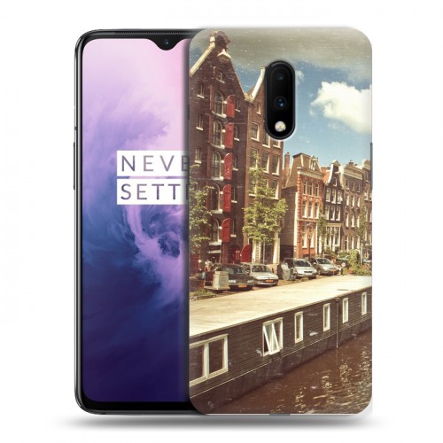 Дизайнерский пластиковый чехол для OnePlus 7 амстердам