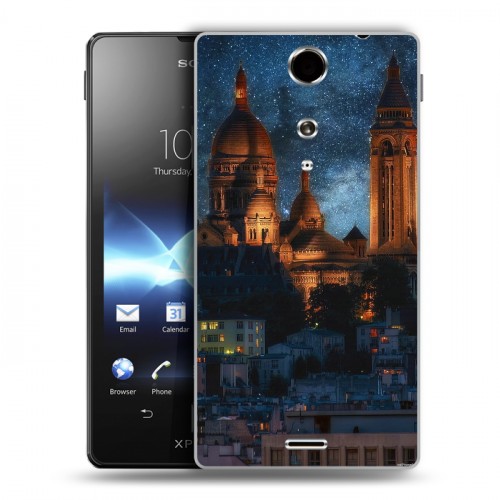 Дизайнерский пластиковый чехол для Sony Xperia TX рим