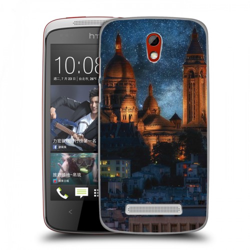 Дизайнерский пластиковый чехол для HTC Desire 500 рим