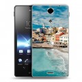 Дизайнерский пластиковый чехол для Sony Xperia TX рим