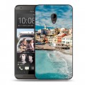 Дизайнерский пластиковый чехол для HTC Desire 700 рим