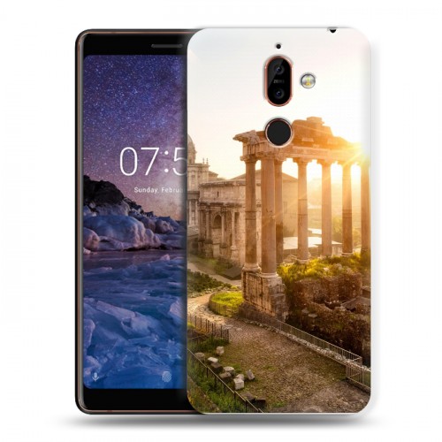 Дизайнерский пластиковый чехол для Nokia 7 Plus рим