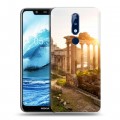 Дизайнерский пластиковый чехол для Nokia 5.1 Plus рим