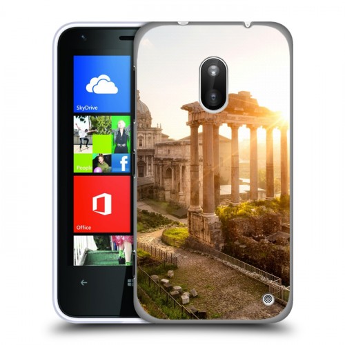 Дизайнерский силиконовый чехол для Nokia Lumia 620 рим
