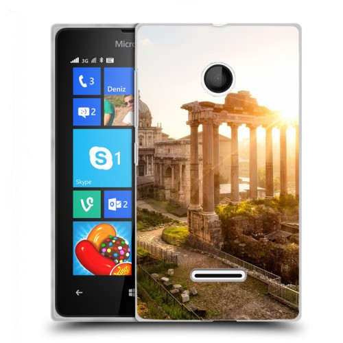 Дизайнерский пластиковый чехол для Microsoft Lumia 435 рим