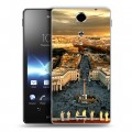 Дизайнерский пластиковый чехол для Sony Xperia TX рим