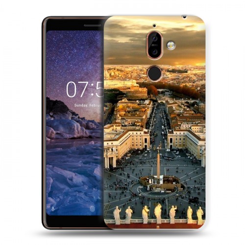 Дизайнерский пластиковый чехол для Nokia 7 Plus рим