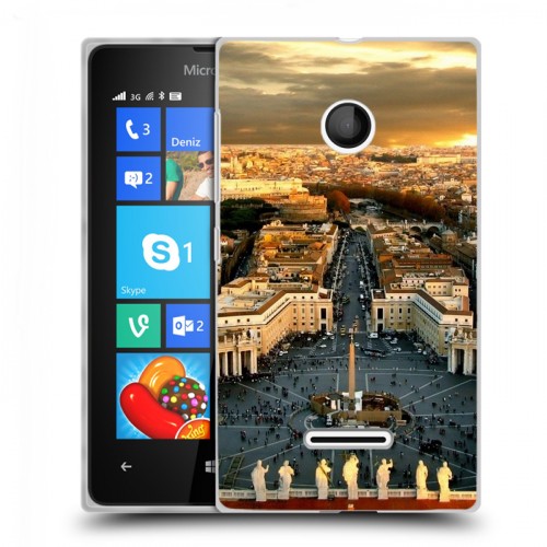 Дизайнерский пластиковый чехол для Microsoft Lumia 435 рим