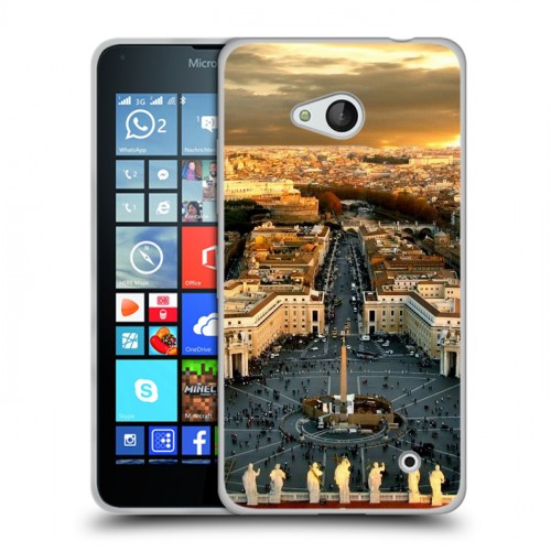 Дизайнерский пластиковый чехол для Microsoft Lumia 640 рим