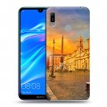 Дизайнерский пластиковый чехол для Huawei Y6 (2019) рим