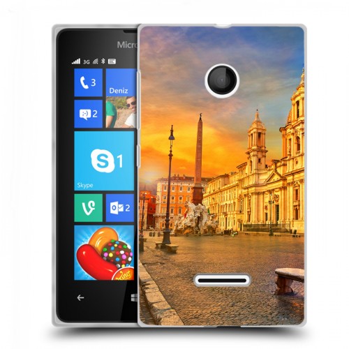 Дизайнерский пластиковый чехол для Microsoft Lumia 435 рим