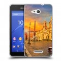 Дизайнерский пластиковый чехол для Sony Xperia E4g рим