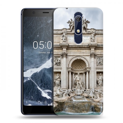 Дизайнерский пластиковый чехол для Nokia 5.1 рим