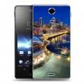 Дизайнерский пластиковый чехол для Sony Xperia TX рим