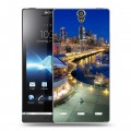 Дизайнерский пластиковый чехол для Sony Xperia S рим