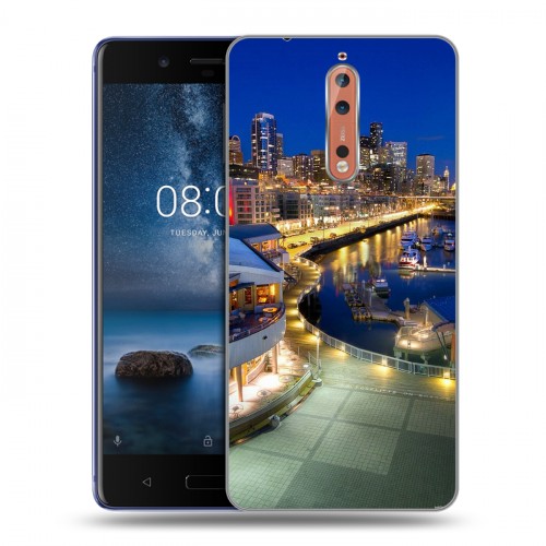 Дизайнерский пластиковый чехол для Nokia 8 рим