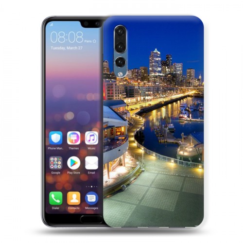 Дизайнерский пластиковый чехол для Huawei P20 Pro рим