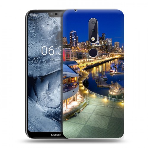 Дизайнерский пластиковый чехол для Nokia 6.1 Plus рим