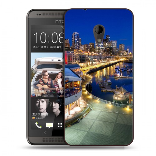 Дизайнерский пластиковый чехол для HTC Desire 700 рим