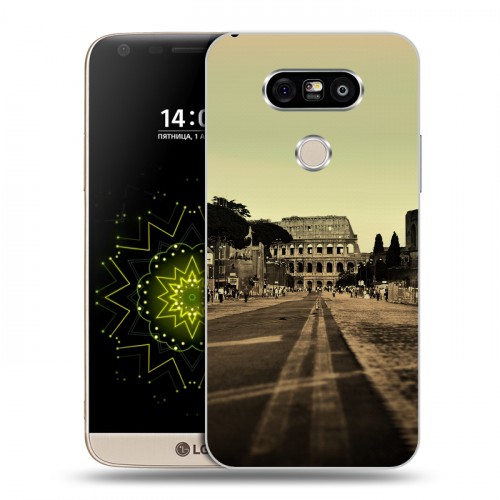 Дизайнерский пластиковый чехол для LG G5 рим