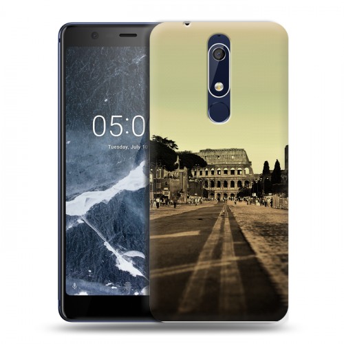 Дизайнерский пластиковый чехол для Nokia 5.1 рим