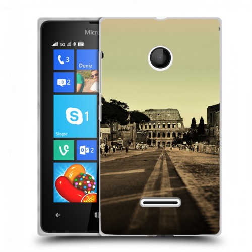 Дизайнерский пластиковый чехол для Microsoft Lumia 435 рим