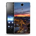 Дизайнерский пластиковый чехол для Sony Xperia TX рим