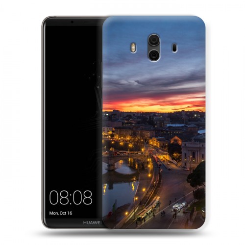 Дизайнерский пластиковый чехол для Huawei Mate 10 рим