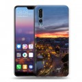 Дизайнерский силиконовый с усиленными углами чехол для Huawei P20 Pro рим