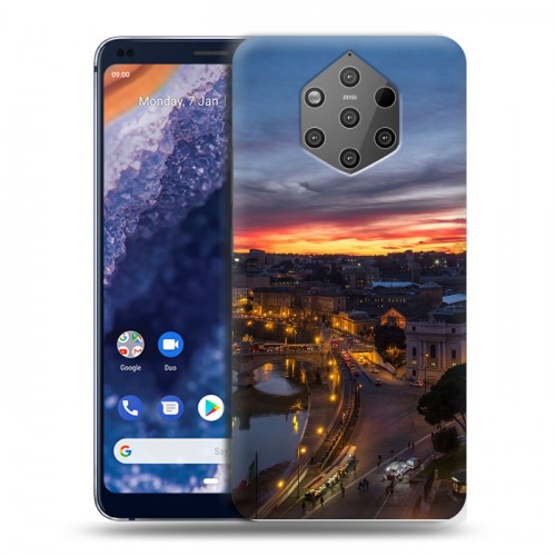 Дизайнерский силиконовый чехол для Nokia 9 PureView рим