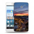 Дизайнерский пластиковый чехол для Huawei Ascend D2 рим