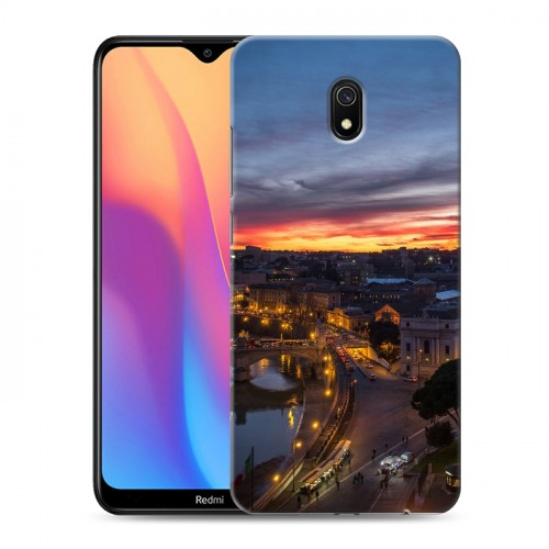 Дизайнерский силиконовый с усиленными углами чехол для Xiaomi RedMi 8A рим