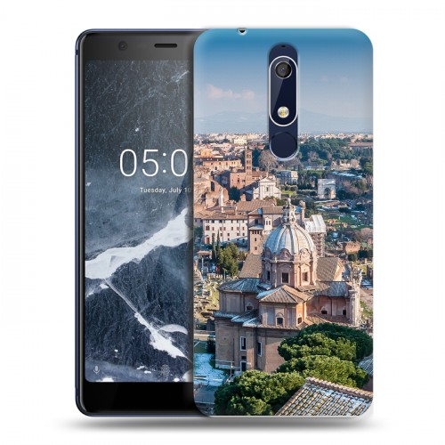 Дизайнерский пластиковый чехол для Nokia 5.1 рим