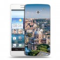 Дизайнерский пластиковый чехол для Huawei Ascend D2 рим