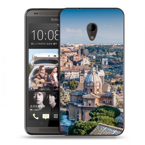 Дизайнерский пластиковый чехол для HTC Desire 700 рим