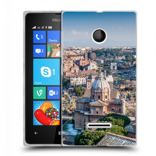 Дизайнерский пластиковый чехол для Microsoft Lumia 435 рим