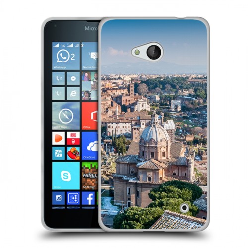 Дизайнерский пластиковый чехол для Microsoft Lumia 640 рим