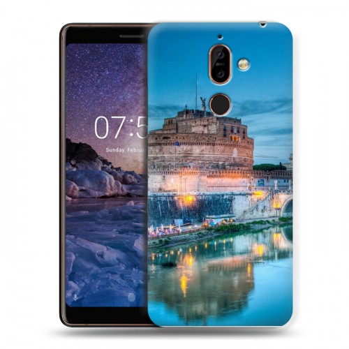 Дизайнерский пластиковый чехол для Nokia 7 Plus рим