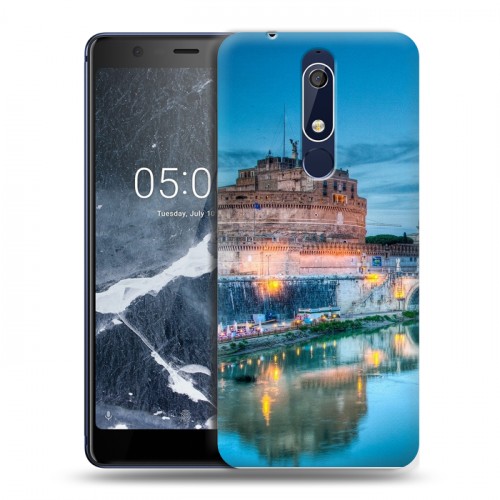 Дизайнерский пластиковый чехол для Nokia 5.1 рим