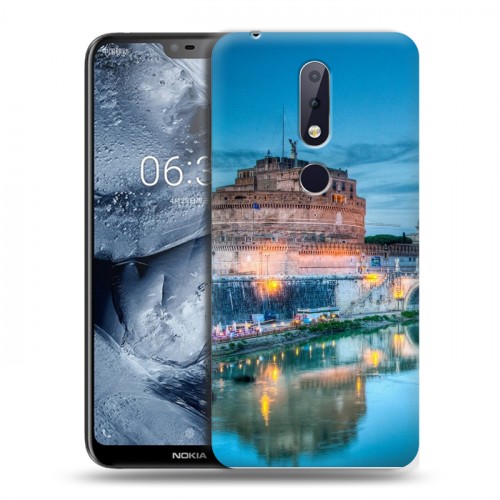 Дизайнерский силиконовый чехол для Nokia 6.1 Plus рим