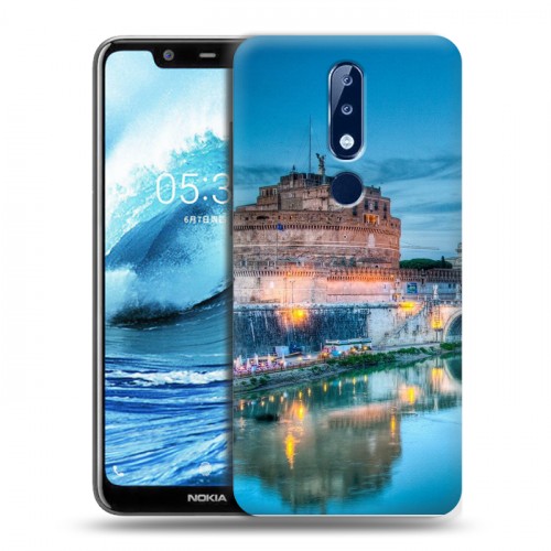 Дизайнерский пластиковый чехол для Nokia 5.1 Plus рим