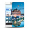 Дизайнерский пластиковый чехол для Huawei Ascend D2 рим