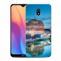 Дизайнерский силиконовый с усиленными углами чехол для Xiaomi RedMi 8A рим