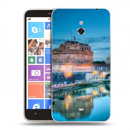 Дизайнерский пластиковый чехол для Nokia Lumia 1320 рим