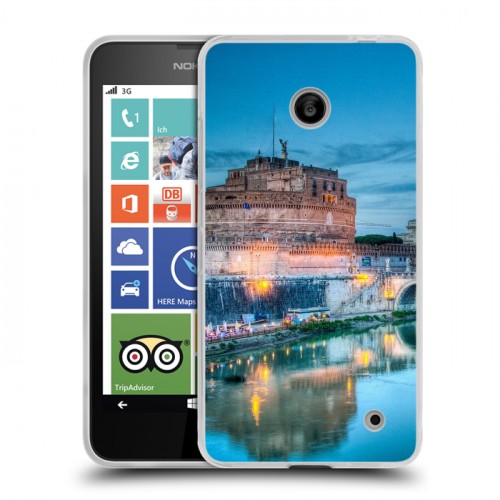 Дизайнерский пластиковый чехол для Nokia Lumia 630/635 рим