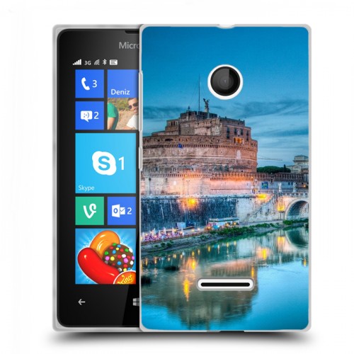 Дизайнерский пластиковый чехол для Microsoft Lumia 435 рим