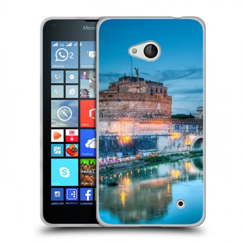 Дизайнерский пластиковый чехол для Microsoft Lumia 640 рим